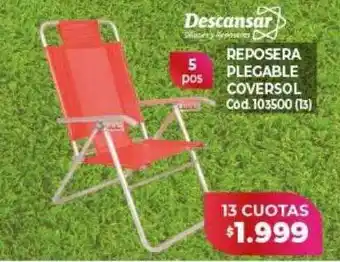 Naldo Lombardi Descansar reposera plegable coversol oferta