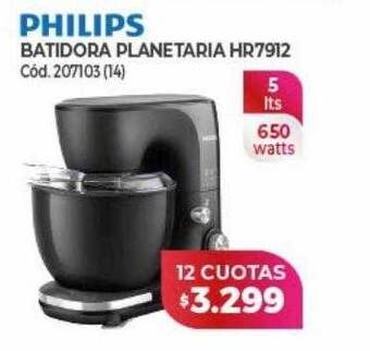 Naldo Lombardi Philips batidora planetaria hr7912 oferta