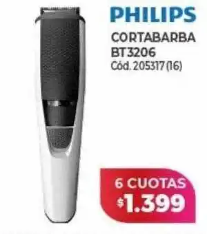 Naldo Lombardi Philips cortabarba bt3026 oferta