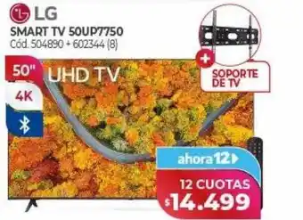 Naldo Lombardi Lg smart tv 50up7750 oferta
