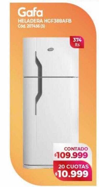 Naldo Lombardi Gafa heladera hgf388afb oferta