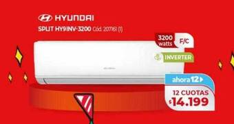Naldo Lombardi Hyundai split hy9inv-3200 oferta