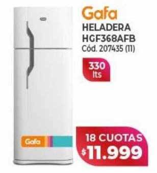 Naldo Lombardi Gafa heladera hgf368afb oferta