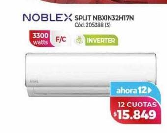 Naldo Lombardi Noblex split nbxin32h17n oferta