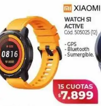 Naldo Lombardi Xiaomi watch s1 active oferta