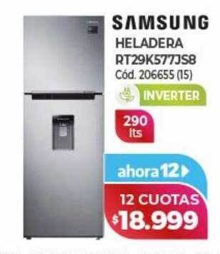 Naldo Lombardi Samsung heladera rt29k577js8 oferta