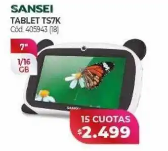 Naldo Lombardi Sansei tablet ts7k oferta
