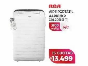 Naldo Lombardi Rca aire portátil aapr12kp oferta