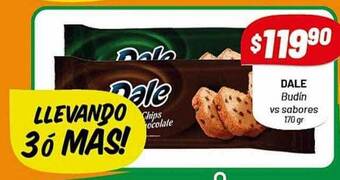 Almacor Dale budín vs sabores oferta