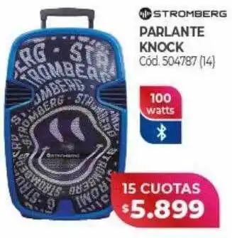 Naldo Lombardi Stromberg parlante knock oferta