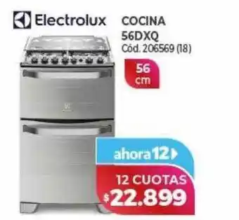 Naldo Lombardi Electrolux cocina 56dxq oferta