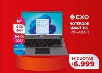 Naldo Lombardi Exo notebook smart t55 oferta