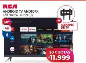 Naldo Lombardi Rca android tv and50fx oferta