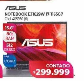 Naldo Lombardi Asus notebook ej1629w i7-1165g7 oferta