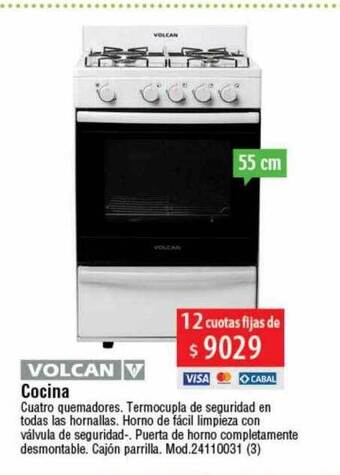 Casa Silvia Volcan cocina oferta