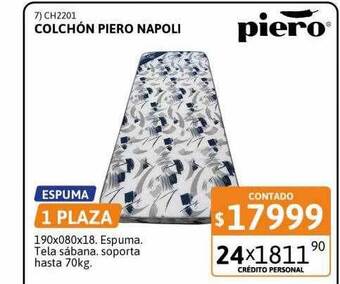 Cetrogar Colchón piero napoli oferta