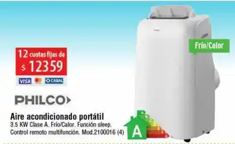 Casa Silvia Aire acondicionado portátil philco oferta