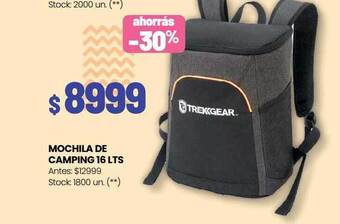 Changomas Mochila de camping 16 lts oferta