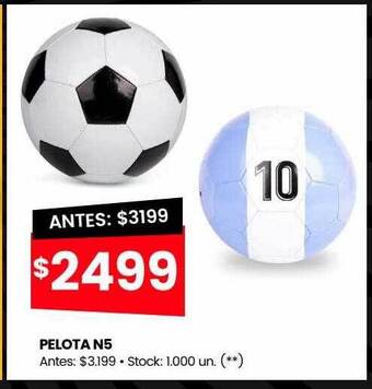 Changomas Pelota n5 oferta