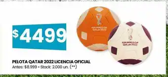 Changomas Pelota qatar 2022 licencia oficial oferta