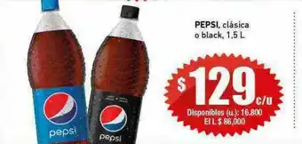 Cooperativa Obrera Pepsi clásica o black oferta