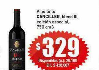 Cooperativa Obrera Vino tinto canciller blend iii edición especial oferta