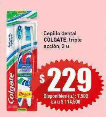 Cooperativa Obrera Cepillo dental colgate triple acción oferta