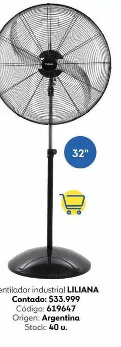 Coppel Ventilador industrial liliana oferta