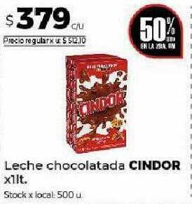 Disco Leche chocolatada cindor oferta