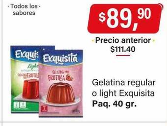 Supermercados Damesco Gelatina regular o light exquisita oferta