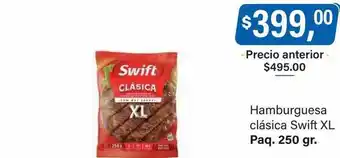 Supermercados Damesco Hamburguesa clásica swift xl oferta