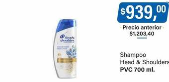 Supermercados Damesco Shampoo head & shoulders oferta