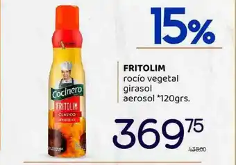 Fritolim rocío vegetal girasol aerosol