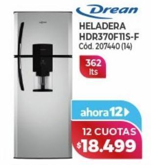 Naldo Lombardi Heladera drean oferta