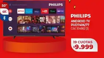 Naldo Lombardi Smart tv philips 50" oferta