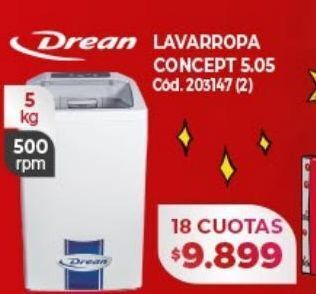 Naldo Lombardi Lavarropas drean oferta
