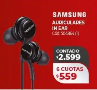 Naldo Lombardi Auriculares samsung oferta