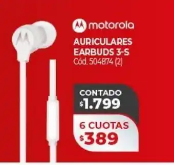 Auriculares motorola