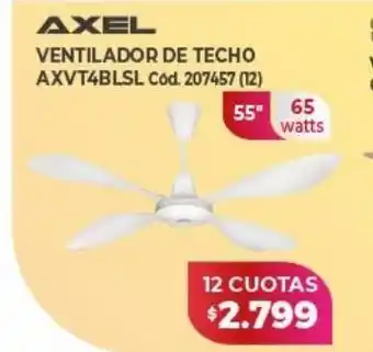 Naldo Lombardi Ventilador de techo axel oferta