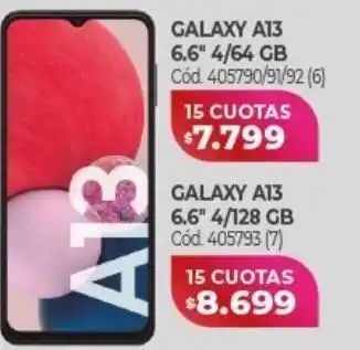 Naldo Lombardi Celular samsung galaxy a13 oferta