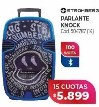 Naldo Lombardi Parlante knock oferta
