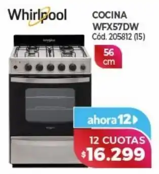Naldo Lombardi Cocina whirlpool oferta