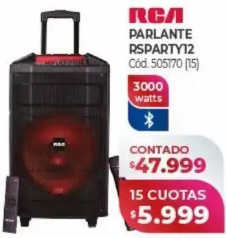 Naldo Lombardi Parlante rca oferta