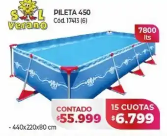 Naldo Lombardi Pileta 7800l oferta