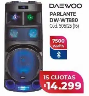 Naldo Lombardi Parlante daewoo oferta