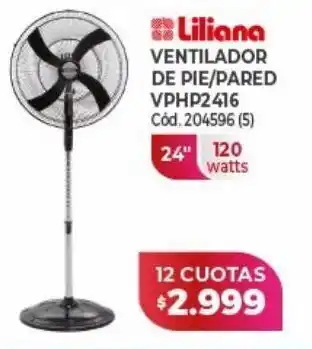 Naldo Lombardi Ventilador liliana oferta