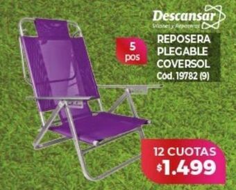 Naldo Lombardi Reposera plegable oferta