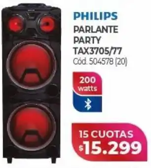 Naldo Lombardi Parlante philips oferta