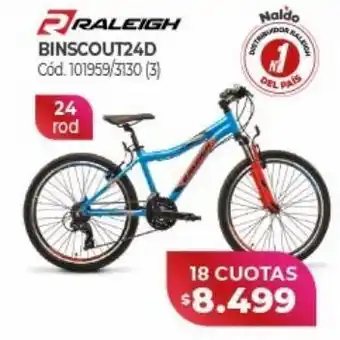 Naldo Lombardi Bicicleta binscout24d oferta