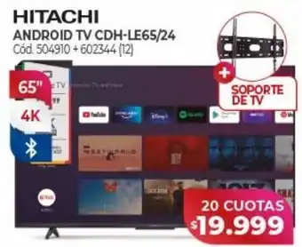 Naldo Lombardi Smart tv hitachi oferta